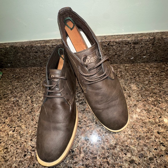 G.H. Bass Atwater Men Size 10 Shoes Brown Leather Ankle Chukka Boot 71362201B1 - Picture 1 of 7